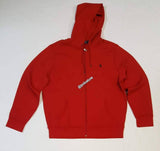 Nwt Polo Ralph Lauren Red Fleece Small Pony Hoodie - Unique Style