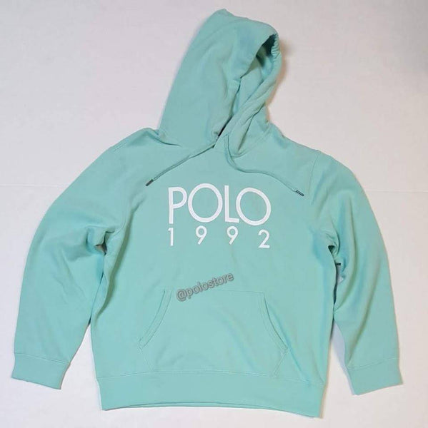 Nwt Polo Ralph Lauren Teal 1992 Pullover Hoodie - Unique Style