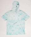 Nwt Polo Ralph Lauren Teal 1992 Short Sleeve Hoodie Tee - Unique Style