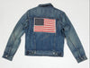 Nwt Polo Ralph Lauren American Flag Denim Jean Jacket - Unique Style