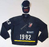 Nwt Polo Ralph Lauren Indigo Stadium 1992 P-Wing RL67 Denim Jacket - Unique Style