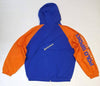 Nwt Polo Ralph Lauren Orange/Navy Polo Sport Zip Up Windbreaker Jacket - Unique Style