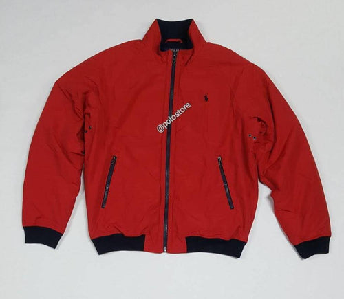Nwt Polo Ralph Lauren Red Small Pony Fleece Jacket - Unique Style