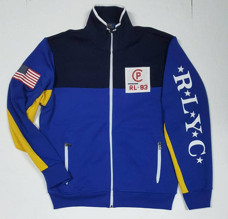 Nwt Polo Ralph Lauren White/Red  Polo Sport Zip Up Windbreaker Jacket