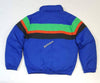 Nwt Polo Ralph Lauren Royal Blue Stripe Cookie Down Jacket - Unique Style