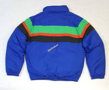 Nwt Polo Ralph Lauren Royal Blue Stripe Cookie Down Jacket - Unique Style