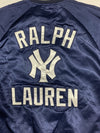 Nwt Polo Ralph Lauren Yankees Navy Blue Satin Jacket - Unique Style