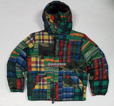 Nwt Polo Ralph Lauren Patchwork Plaid Down Jacket. - Unique Style
