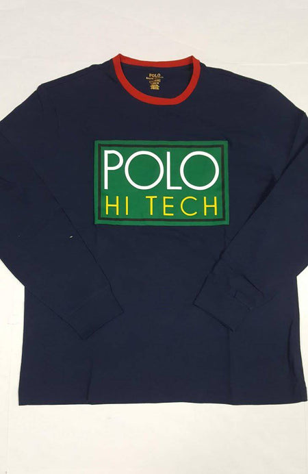 Nwt Polo Ralph Lauren 92 Polo Ski  Classic Fit Long Sleeve Tee