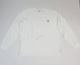 Nwt Polo Ralph Lauren White Small Pony  Long Sleeve Tee - Unique Style