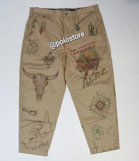 Nwt Polo Ralph Lauren Khaki Polo Sport Pants