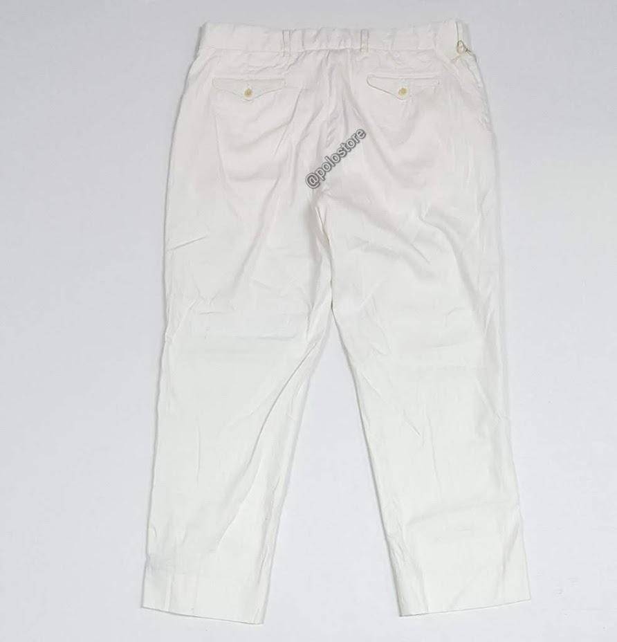 Nwt Polo Ralph Lauren White Linen/Cotton Pants | Unique Style