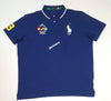 Nwt Polo Ralph Lauren Blue P.R.L Yacht Club #3 Big Pony Classic Fit Polo - Unique Style