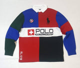 Nwt Polo Ralph Lauren Downhill Racing Suisse Rugby - Unique Style