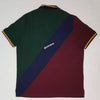 Nwt Polo Ralph Lauren Green/Navy/Burgundy Gold Big Pony Embroidered Crest Classic Fit Polo - Unique Style