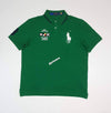 Nwt Polo Ralph Lauren Green P.R.L Yacht Club #3 Big Pony Classic Fit Polo - Unique Style