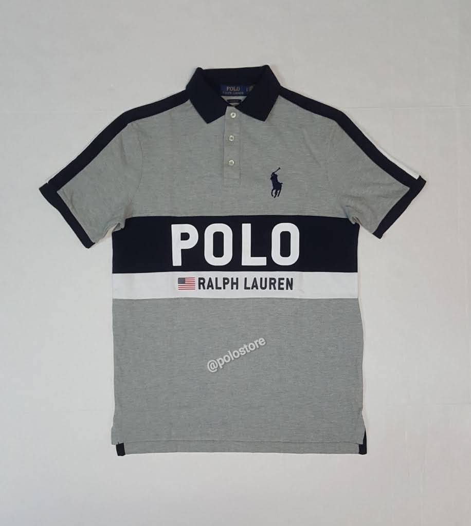 Shop Polo Ralph Lauren Americana Logo Polo Shirt