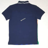 Nwt Polo Ralph Lauren Navy Sail Boat Custom Slim Fit Polo - Unique Style