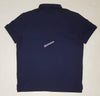 Nwt Polo Ralph Lauren Navy with Gold Big Pony Embroidered Crest Custom Slim Fit Polo - Unique Style