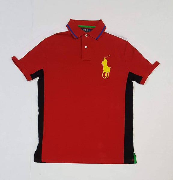 Polo Ralph Lauren Men's Big Pony Custom Slim Fit Polo Shirt