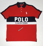 Nwt Polo Ralph Lauren Red/White Big Pony American Flag Classic Fit Polo - Unique Style