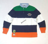Nwt Polo Ralph Lauren Stripe Sportsman Classic Fit Rugby - Unique Style