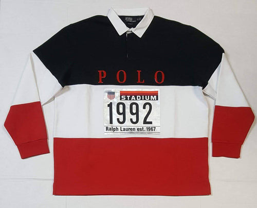 Nwt Polo Ralph Lauren Winter Stadium 1992 Rugby Classic Shirt - Unique Style