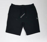 Nwt Polo Ralph Lauren Black Double Knit Small Pony Shorts - Unique Style