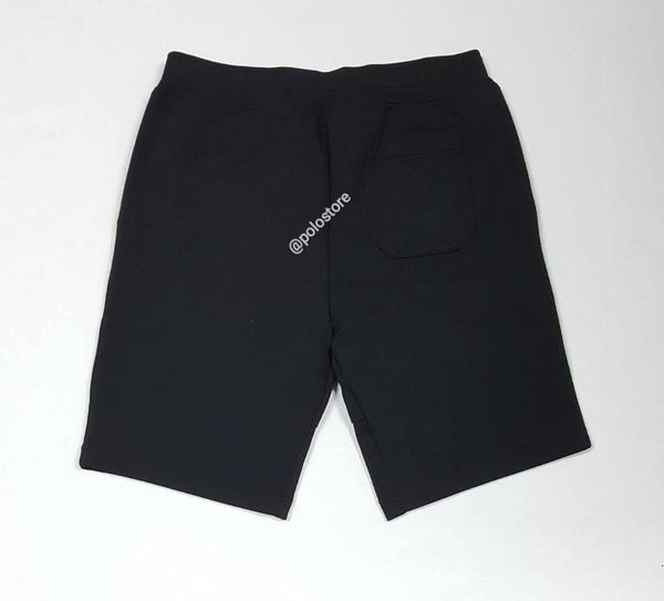Nwt Polo Ralph Lauren Black Double Knit Small Pony Shorts - Unique Style