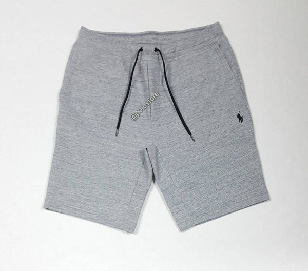Nwt Polo Ralph Lauren Grey Double Knit Small Pony Shorts - Unique Style