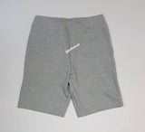 Nwt Polo Ralph Lauren Grey Logo Spellout Small Pony Double Knit Shorts - Unique Style
