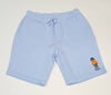 Nwt Polo Ralph Lauren Lt Blue Beach Teddy Bear Short - Unique Style