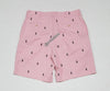 Nwt Polo Ralph Lauren Pink Allover Print 6 Inches Small Pony Shorts - Unique Style