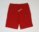 Nwt Polo Ralph Lauren Red Logo Spellout Small Pony Double Knit Shorts - Unique Style