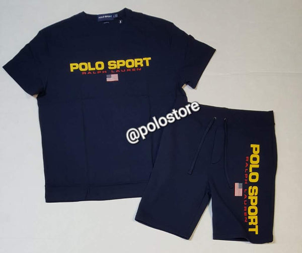 Nwt Polo Sport Navy Spellout Shorts - Unique Style