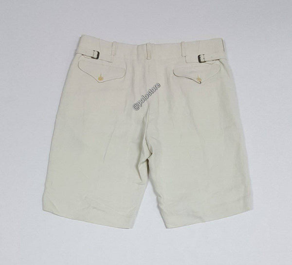 Polo Ralph Lauren White Linen Shorts - Unique Style