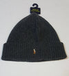NWT POLO RALPH LAUREN GREY WOOL SMALL PONY SKULLY - Unique Style