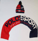 Nwt Polo Ralph Lauren Navy/Red Polo Sport Skully - Unique Style