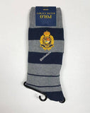 Nwt Polo Ralph Lauren Grey Crest Socks - Unique Style
