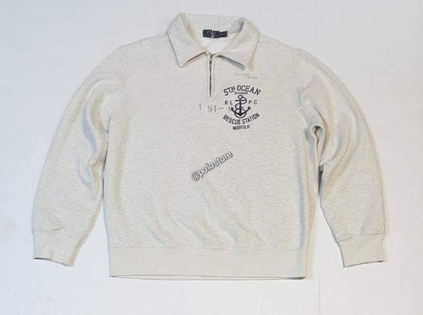Polo Ralph Lauren 5th Ocean Division Half Zip Sweater - Unique Style