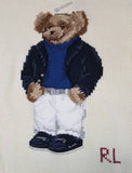 Nwt Polo Ralph Lauren Cream Blazer Teddy Bear Sweater - Unique Style