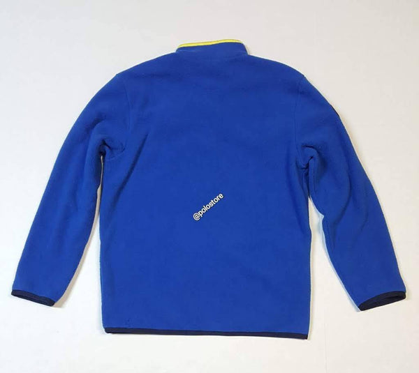 Nwt Polo Ralph Lauren Kids Royal Blue Fleece Sportsman Sweatshirt - Unique Style