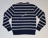 Nwt Polo Ralph Lauren Navy/White Stripe CP-93 Teddy Bear Sweatshirt - Unique Style