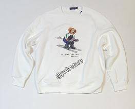 Nwt Polo Ralph Lauren White Ski Bear Sweatshirt - Unique Style