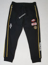 Nwt Polo Ralph Lauren Black Double Knit Racing Pants - Unique Style