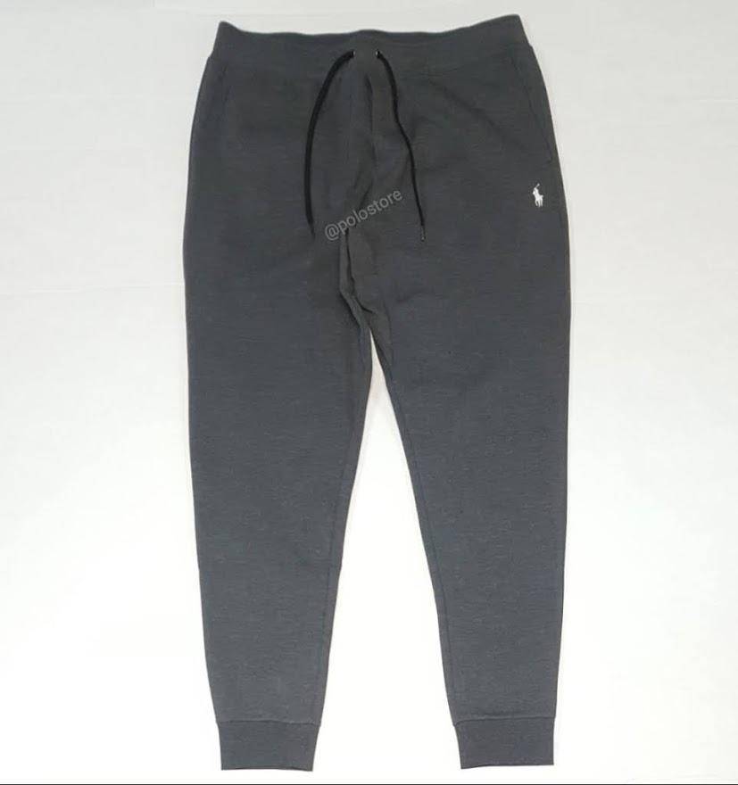Polo Ralph Lauren Men Double Knit Black Sweatpants Jogger Pants Size XL.  (A)