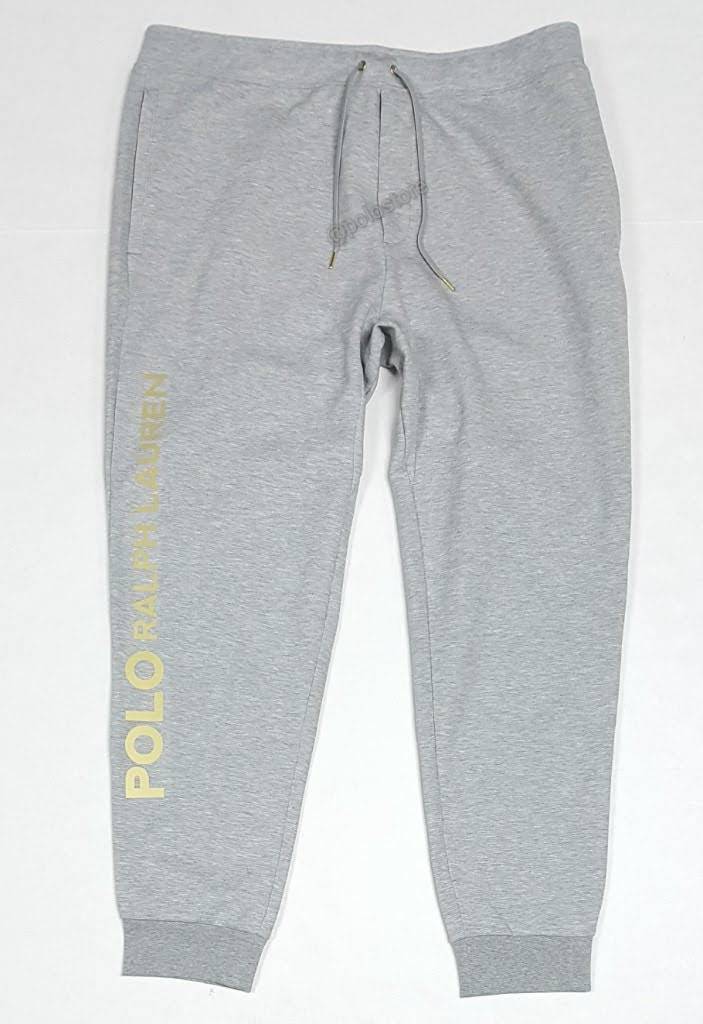 POLO Ralph Lauren Grey Cream Plaid Pajamas Lounge Sleep Pants Black Pony  NWT