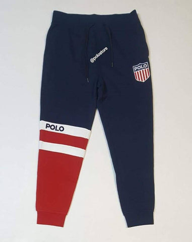 Nwt Polo Ralph Lauren Red Polo Ralph Lauren Spellout On Joggers