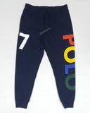 Nwt Polo Ralph Lauren Navy Polo 67 Spellout Joggers - Unique Style
