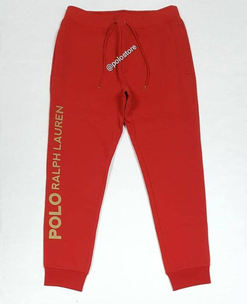 Nwt Polo Ralph Lauren Red Big Pony Joggers - Unique Style